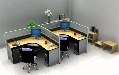一个办公室两张桌怎么摆