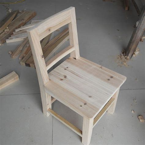 一次性小木椅子制作
