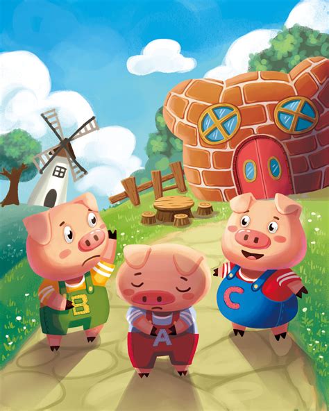 三只小猪童话故事