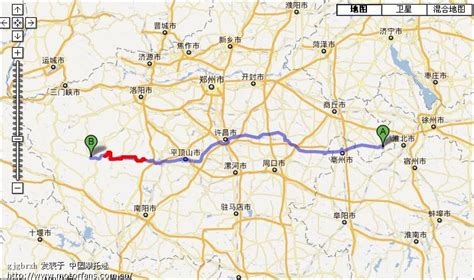 上海到河南永城路线