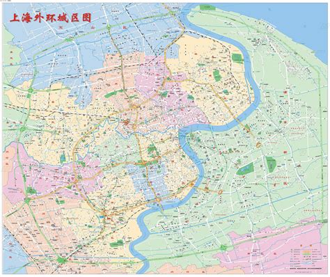 上海地图高清版大图片