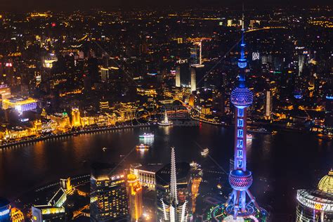 上海夜景自己拍的图片