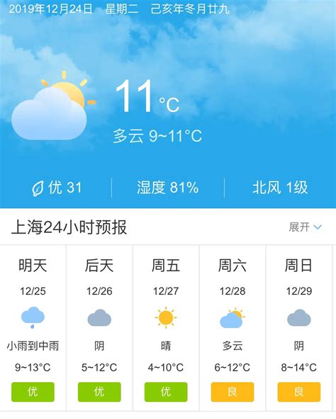 上海明天起十天天气