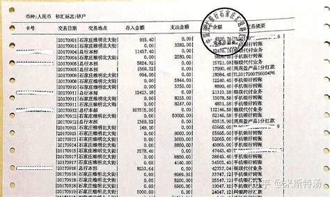 上海银行流水明细图
