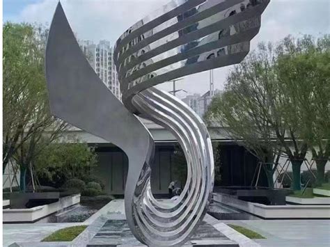 不锈钢抽象雕塑公司