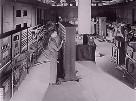 世界公认的第一台电子计算机诞生