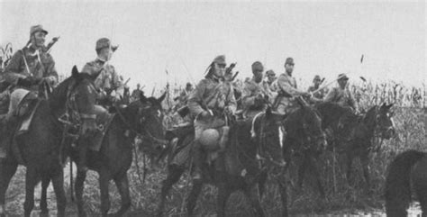 东方战场蒙古骑兵与日军骑兵