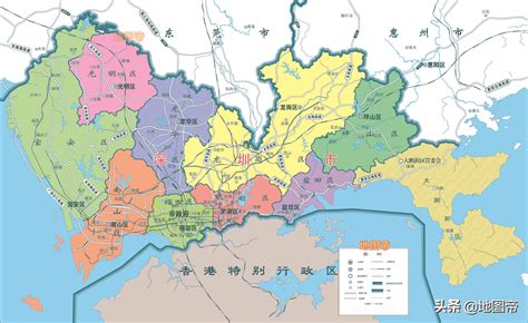 东莞深圳一体地图图片