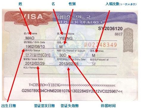 个人办理韩国签证
