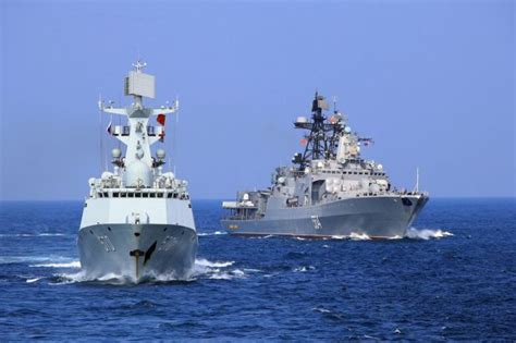 中俄海军火力