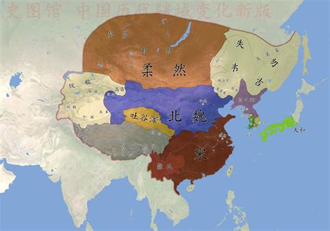中国历史地图演变合集