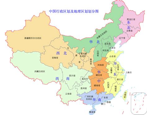 中国各个省份的面积排序