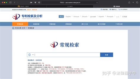 中国国家知识产权局专利检索系统