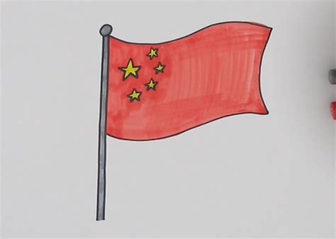 中国国旗怎么画霸气