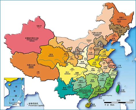 中国地图全部市区