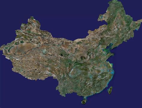 中国实时高清卫星地图