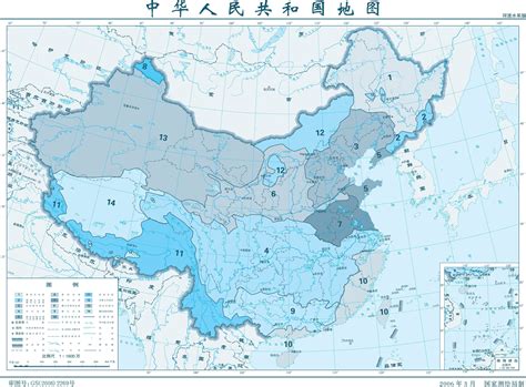 中国水系分布图高清版