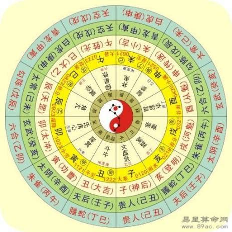 中国生辰八字占卜术