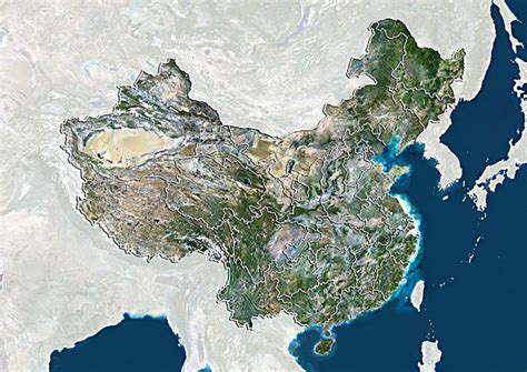中国电子卫星地图图片