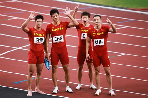 中国男子4x100米挺进决赛