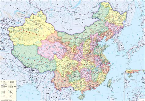 中国省份地图高清版可放大
