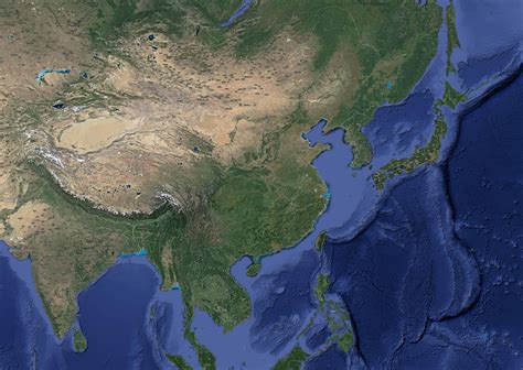 中国高清卫星地图