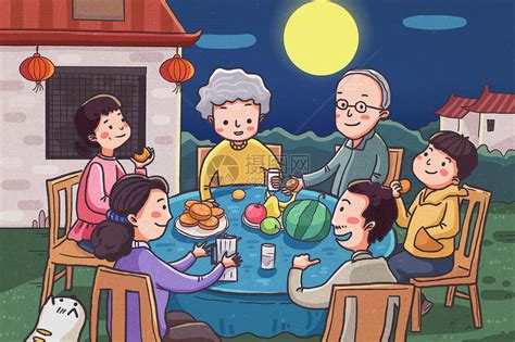 中秋节与一家人团圆的作文