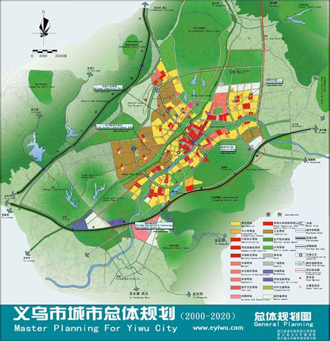 义乌市规划图高清大图