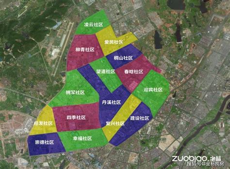 义乌通福社区划分图