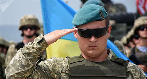 乌克兰军队在北约训练
