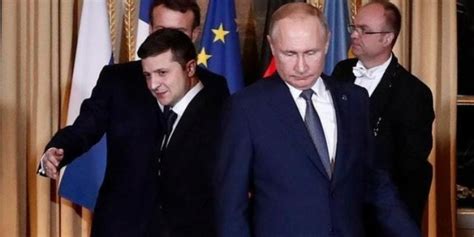 乌克兰总统和普京图片