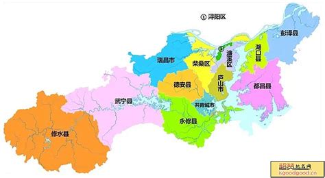 九江市中心在哪几个区