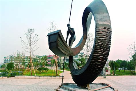 云浮城市广场雕塑艺术品