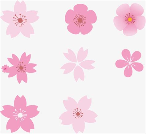 五个花瓣的樱花符号带尾巴