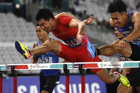 亚运会110米栏男子决赛名单