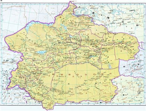 伊犁州地图全图