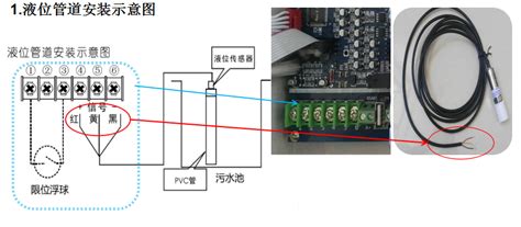 位移传感器6芯线怎么接线