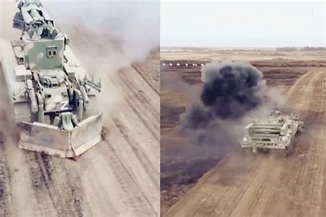 俄乌装甲车内部爆炸