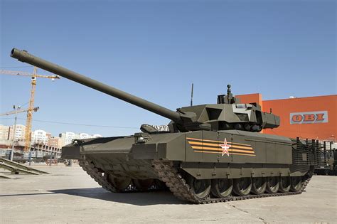 俄军新型坦克成功