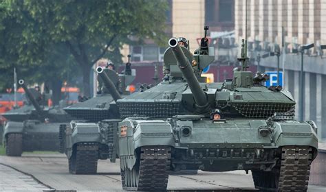 俄罗斯军用坦克部署
