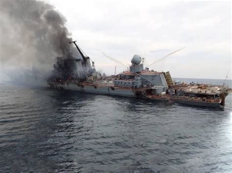 俄罗斯莫斯科号巡洋舰打捞