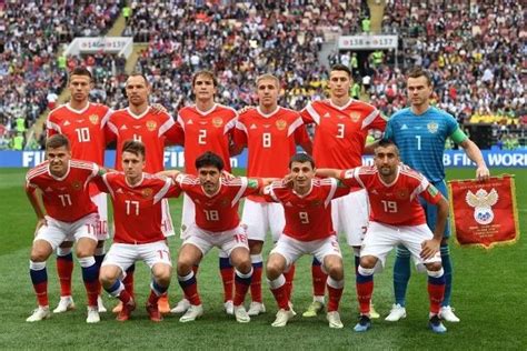 俄罗斯足球队世界最新排名