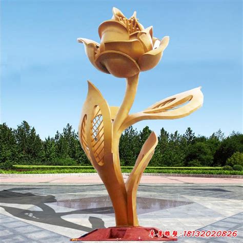 信阳花朵不锈钢雕塑厂家