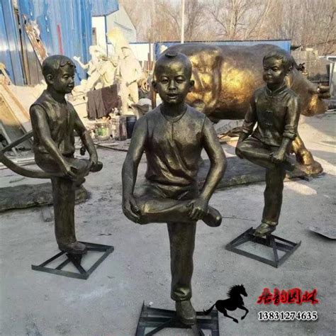 儿童人物雕塑
