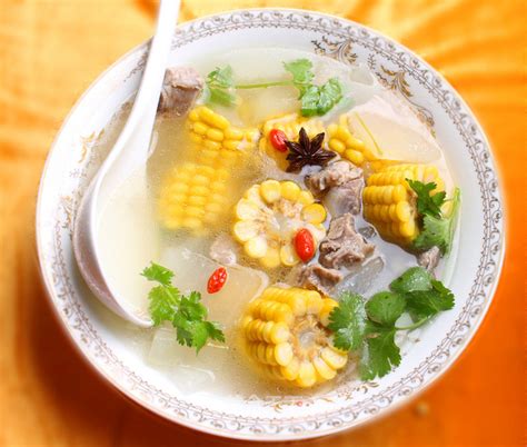 冬瓜海米玉米汤的做法大全