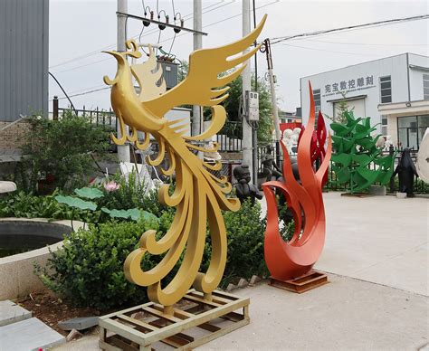北京不锈钢凤凰雕塑厂商
