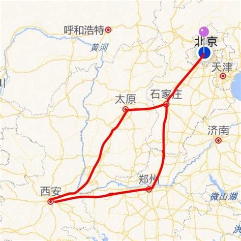 北京到西安白天直达列车