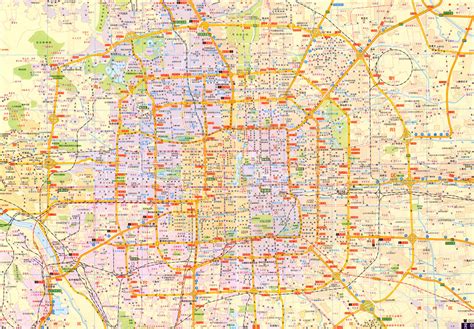 北京城市地图高清下载
