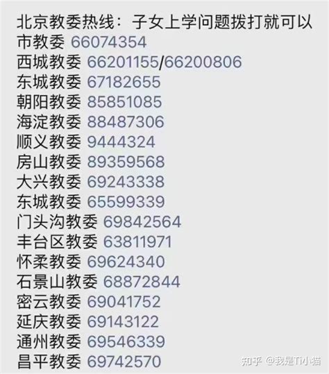 北京市教委电话号码是多少