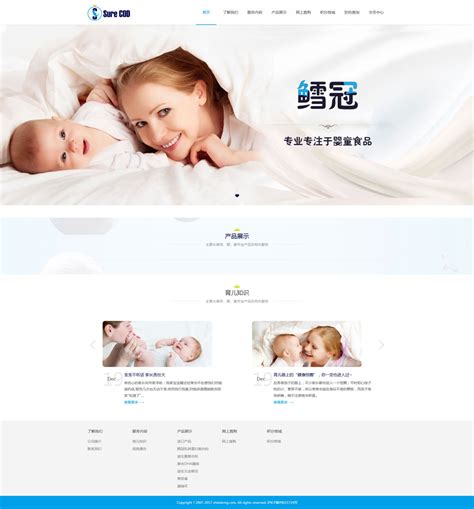 北京母婴行业网站制作